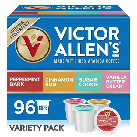 Victor Allen 2.0 Winter Wonderland Coffee Variety Pack, PK96 FG014973